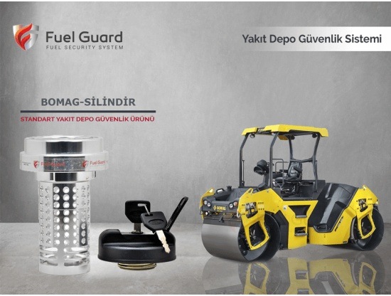 Bomag Silindir Yakıt Depo Koruma Cihazı
