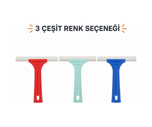 Çekpas, Camsil, Çekçek, Tezgah Üstü Çekpası, Banyo Cam Silme, Yumuşak Silikonlu Camsil 24cm 1 Adet
