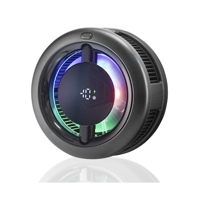 Büro Ev Ofis Cep Tlefonu İçin Ekranlı Manyetik Rgb Işıklı Soğutucu Fan