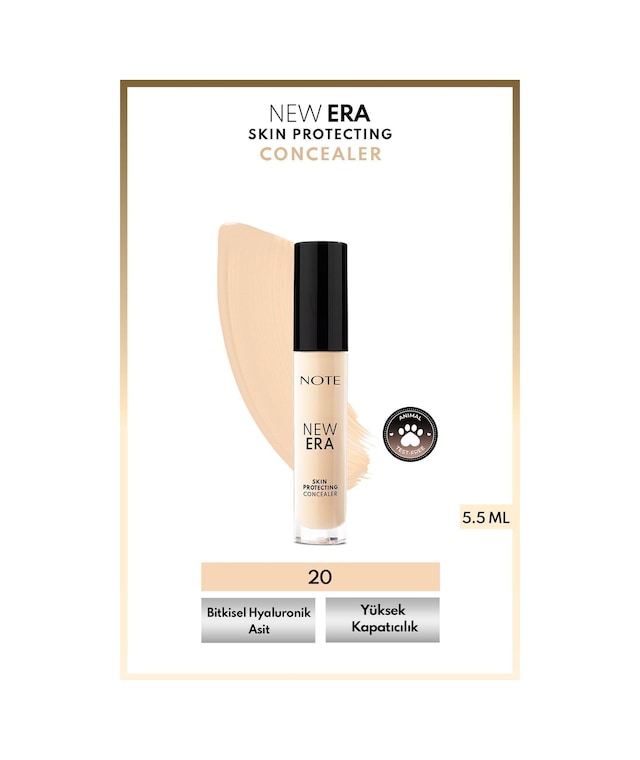 New Era Skin Protecting Concealer Nemli Bitişli Göz Altı Kapatıcısı - 20 Light Beige