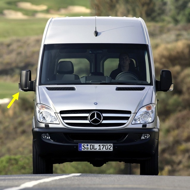 Mercedes Sprinter 07-16 Sağ Dış Dikiz Ayna Büyük Camı A0028111633