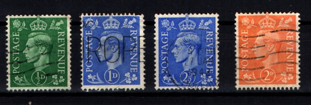 İngiltere 1937-1939 Kral George Vı Ws2212 Teşhir Ürün