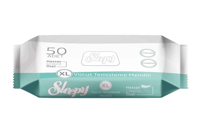 Sleepy Vücut Temizleme Mendili 5 Li Paket