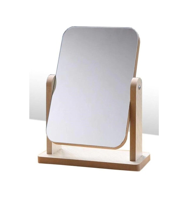 Gaman El Aynası Masa Aynası Makyaj Aynası Ayarlanabilir Kare Makeup Mirror 18Cm