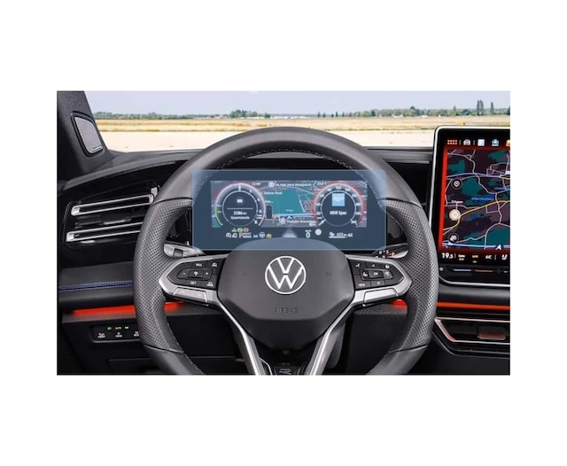 Volkswagen Tiguan Dijital Gösterge Ekran Koruyucu 10.25 İnç İle Uyumlu