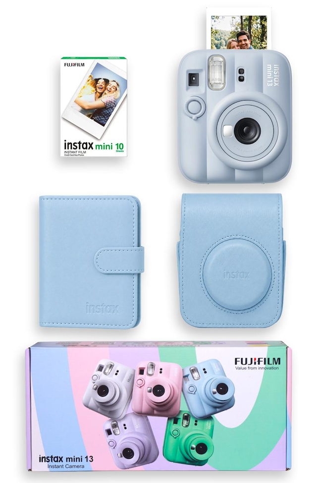 Instax Mini 13 Şipşak Fotoğraf Makinesi + Çanta + Albüm + 10'lu Film Special Box