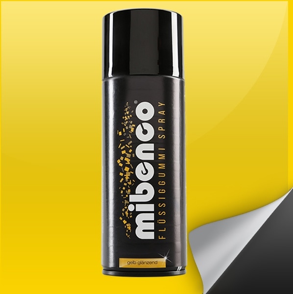 Plasti Dip - Mibenco 400Ml Sprey - Parlak Sarı