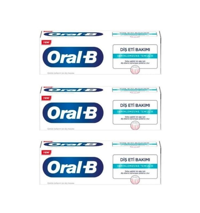 Oral-B Diş Eti Bakımı Diş Macunu 3 x 65 ML