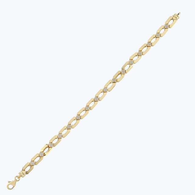 Altınbaş Altın Taşlı Zincir Bileklik Abl0268-y-24933 Çok Renkli