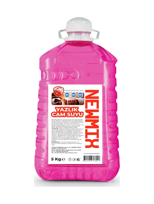 Newmix Yazlık Cam Suyu 5 KG
