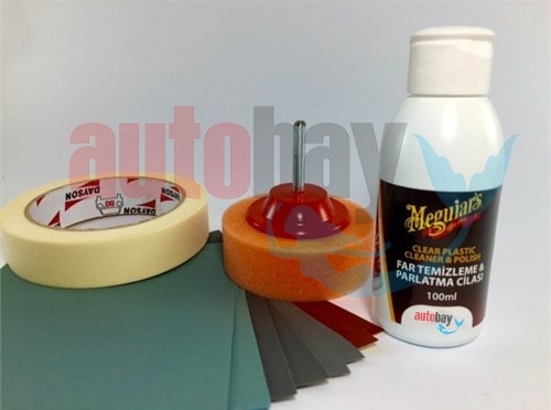 Meguiars 12310 Plastx Far Temizleyici Ve Parlatıcı Seti
