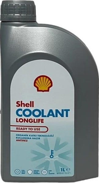 Shell Coolant Long Life M Rtu Kullanıma Hazır Kırmızı Antifiriz 1 Litre