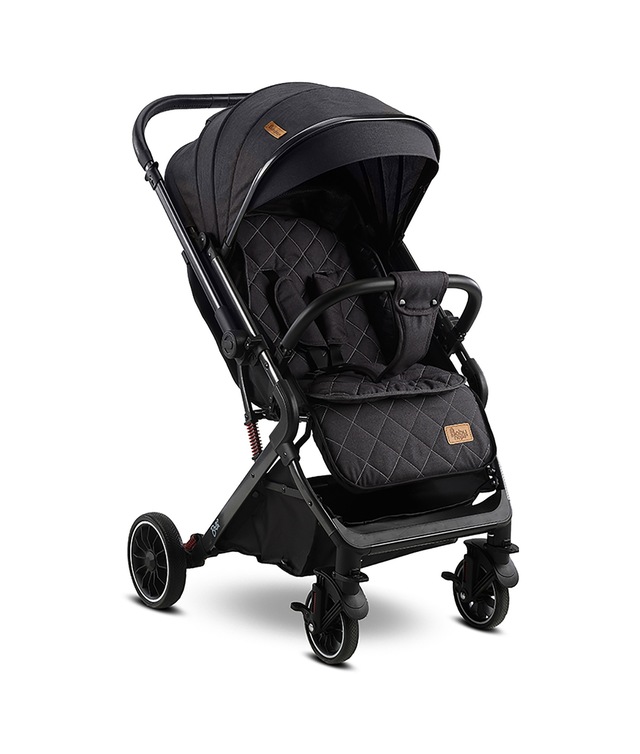 Babyhope Bella Çift Yönlü Kabin Bebek Arabası Siyah 07A03318023N1-2