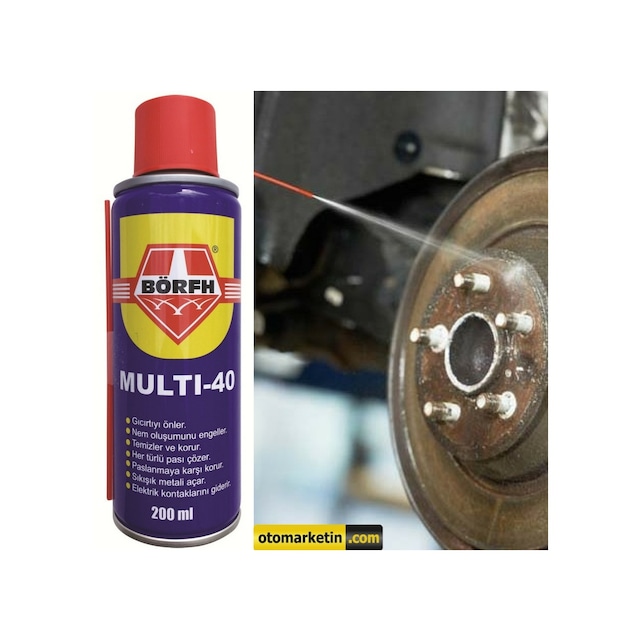 Börfh Multi-40 Pas Sökücü Sprey 200Ml