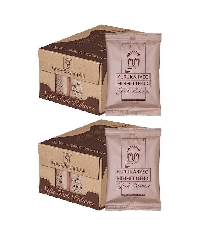 Kurukahveci Mehmet Efendi Türk Kahvesi 2'li 25 x 100 G