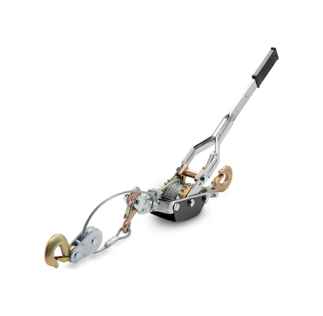 Neıko 02256a Come Along Halatlı Vinç, 5 Ton 4,5 Kg Çekme Kapasitesi, 3 Ayak, 3 Kanca, Çift Dişli Çarklı Sağlam