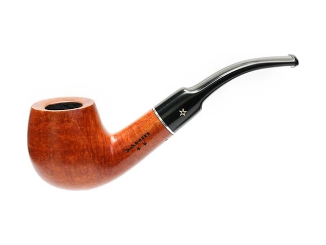 Şahin Sarı Yıldız 170 9mm. Filtreli Ebonit Saplı Pipo 237210
