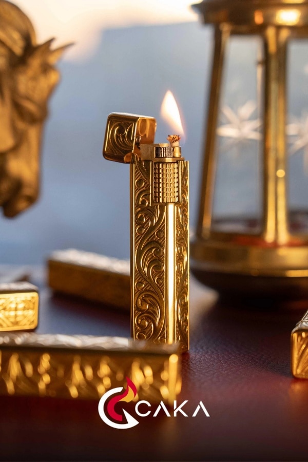 Caka Lighter Petra Gravür Serisi El Yapımı Benzinli Çakmak