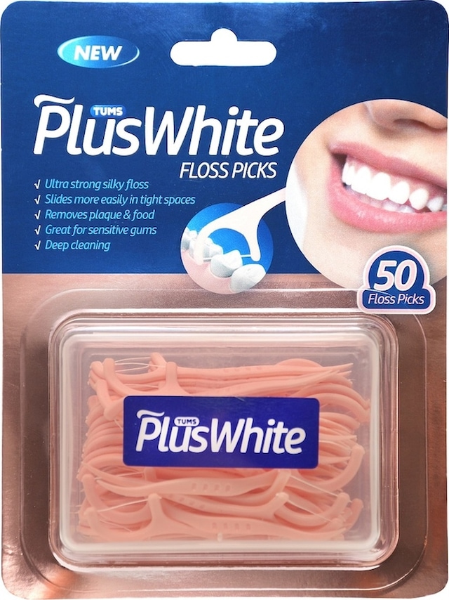 Plus White Kürdanlı Diş İpi 50'li