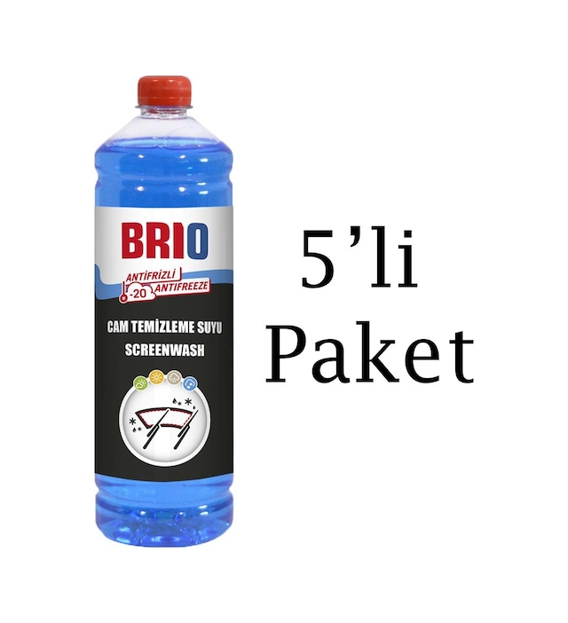 Cam Suyu 1000 Ml -20 Derece 5'li Paket