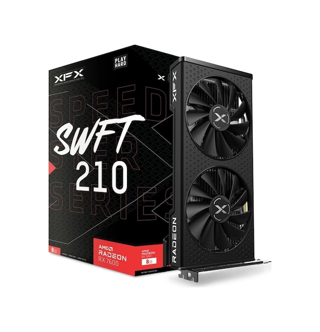Xfx Speedster Swft 210 Radeon Rx 7600 8gb Gddr6 128bit Hdmı/dp Ekran Kartı