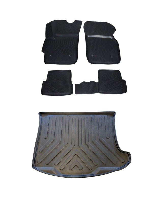 Mazda 3 Sedan 2003-2009 3D Havuzlu Paspas ve Bagaj Havuzu Seti