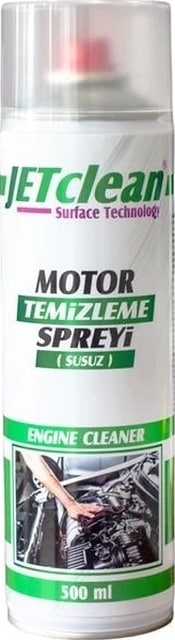 Jetclean Motor Temizleme Spreyi 500ml Susuz