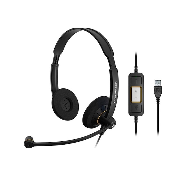 Sennheiser SC 60 USB ML Kablolu Çağrı Merkezi Kulaklığı EP-10005