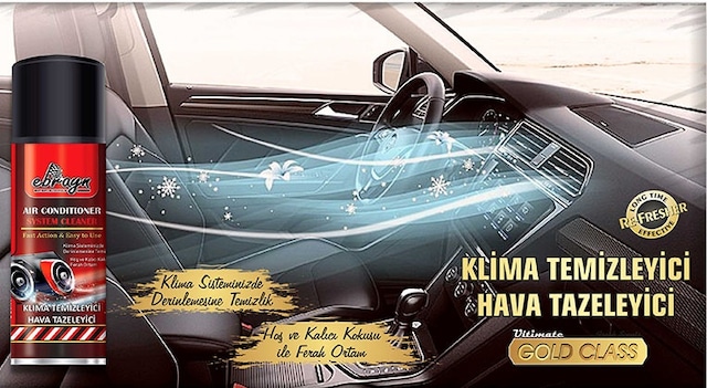 Klima Fresh Temizleyici Klima Bombası Koku Bomba Limon