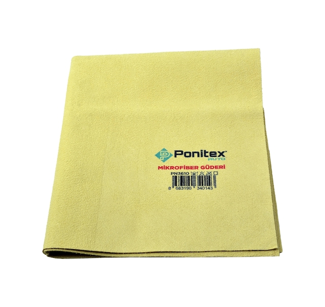 2 Adet Ponitex 3610 Mikro Güderi Oto Kurulama Ve Cam Bezi 50X60
