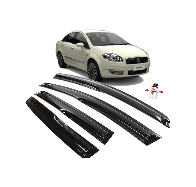 Fiat Linea Cam Rüzgarlığı 4 Parça