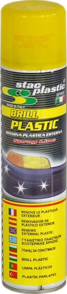 Stac Plastic 400 Ml Tampon Plastik Parlatıcı Sprey Br0900101