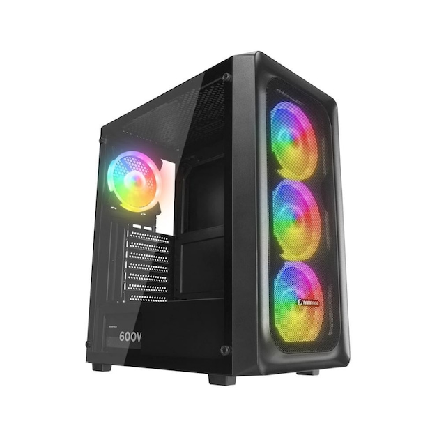 Rampage ARMOR V2 Mid Tower ATX 600W PSU 80+ Bronze