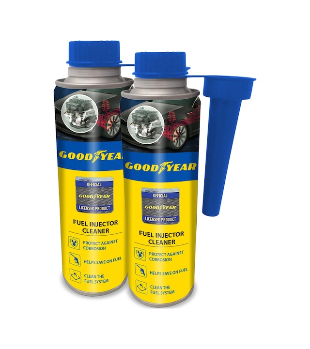 Goodyear Goodyear Benzin Enjektör Temizleyici Yakıt Katkı Seti 300 Ml (2 Adet)
