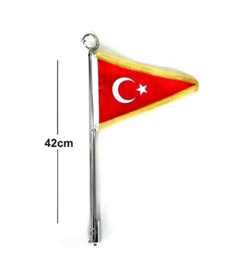 Oto Flama Bayrak Direği Tampona Takılan Bayrak Direği