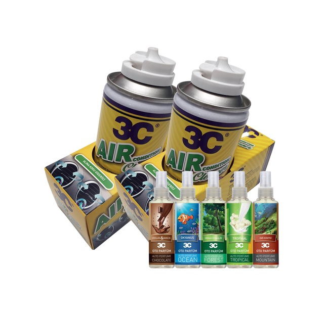 Carwax -3C - 2'Li Klima Koku 150 Ml Oto Parfüm