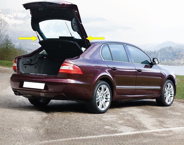 Skoda Superb 2 2014-2015 Arka Bagaj Kapağı Amortisörü 3t5827550a