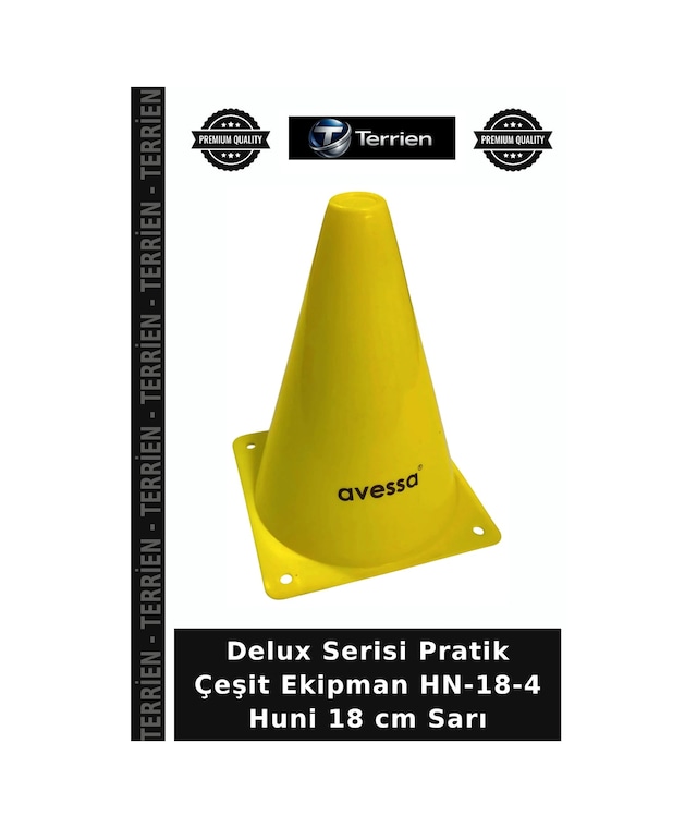Premium Araç Sunum Mutfak Hn-18-4 Huni 18 Cm Sarı