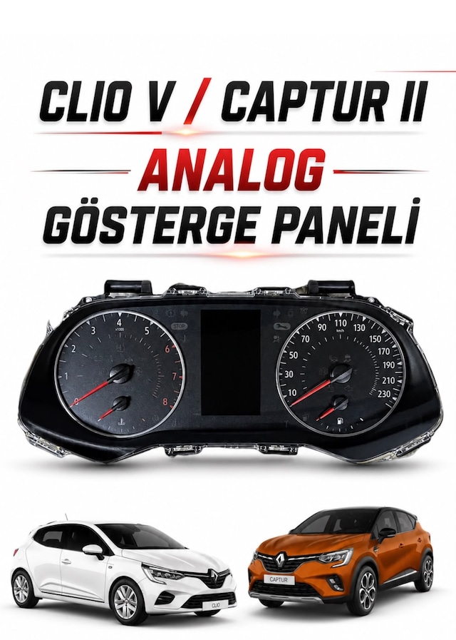 Clio 5 Captur 2 Analog Gösterge Paneli 248094722r
