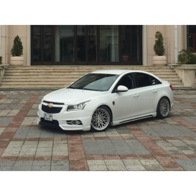 Chevrolet Cruze R Yan Marşpiyel Seti Plastik Mat Siyah 2008-2014