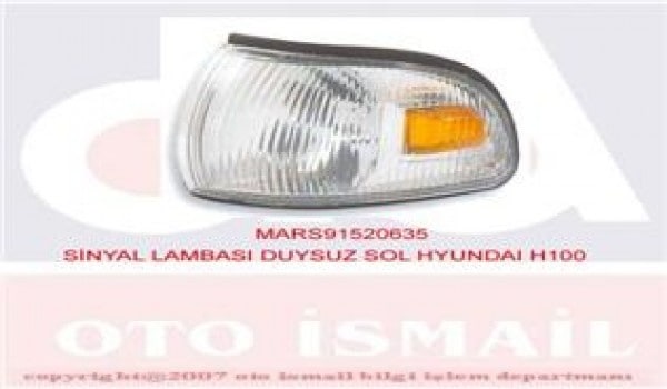 Sinyal - 331 - Lambası Sol Duysuz Hyundaı - Glblseme - H-100