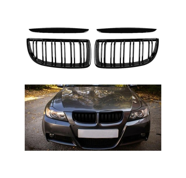 Bmw E90 Sedan Ön Panjur Izgara Piano Black 2005-2008