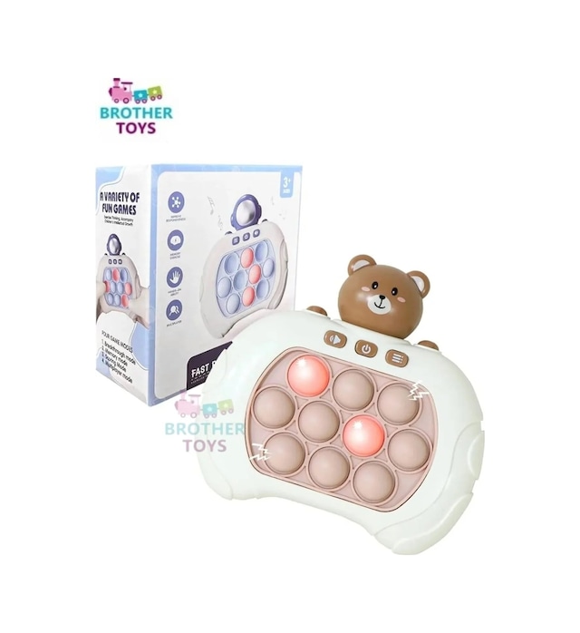Işıklı Stres Giderici Popit Oyun Konsolu Pop It Oyuncak