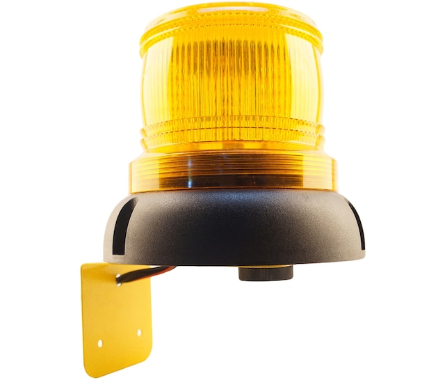 Mesan Ø110 İkaz Lamba Led Flaşör Buzzer L Montaj Turuncu 220vac Ms 624.3.220vac