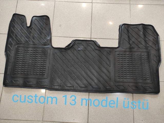 Ford Transit Custom 2013 Model Ve Üstü Paspas Kaucuk (Kokulu)