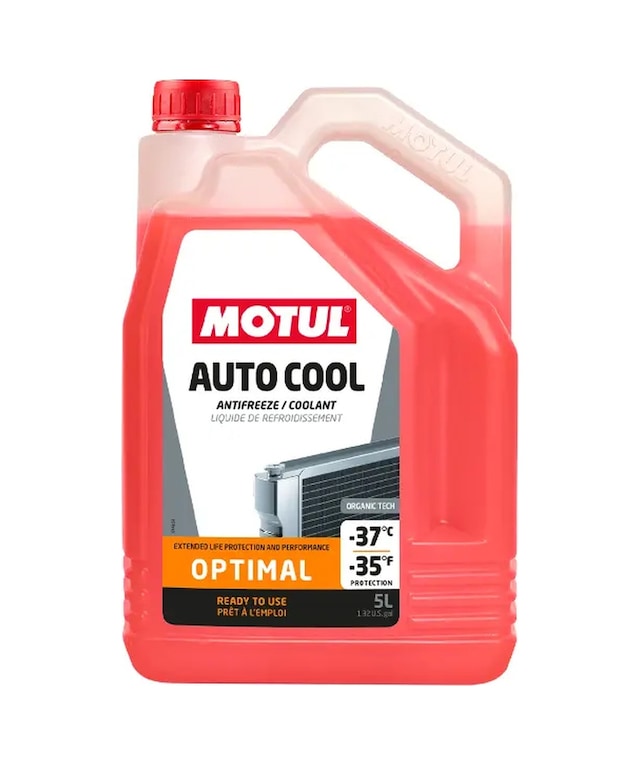 Motul Auto Cool Optimal -37 C 5 L Antifriz Kırmızı