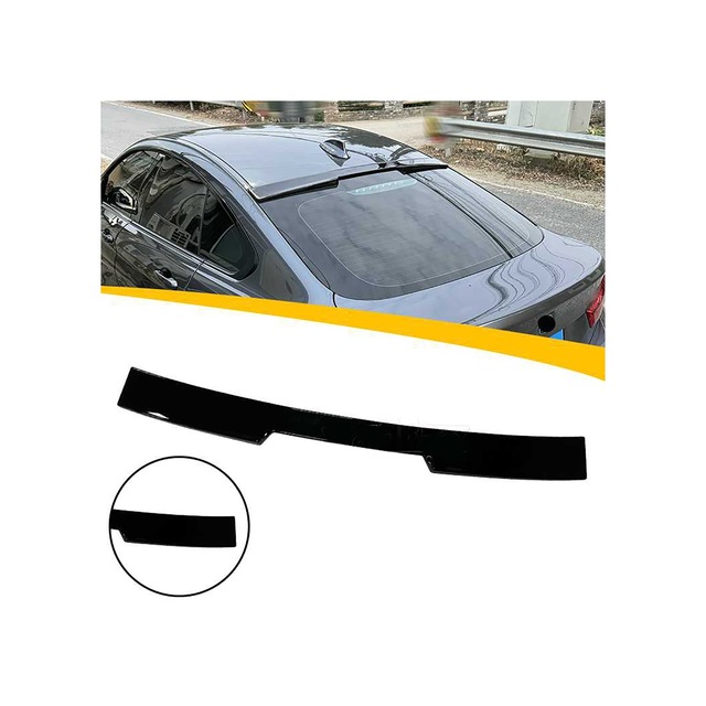 Bmw F36 M4 Cam Üstü Spoiler Parlak Siyah Spoyler Plastik İthal
