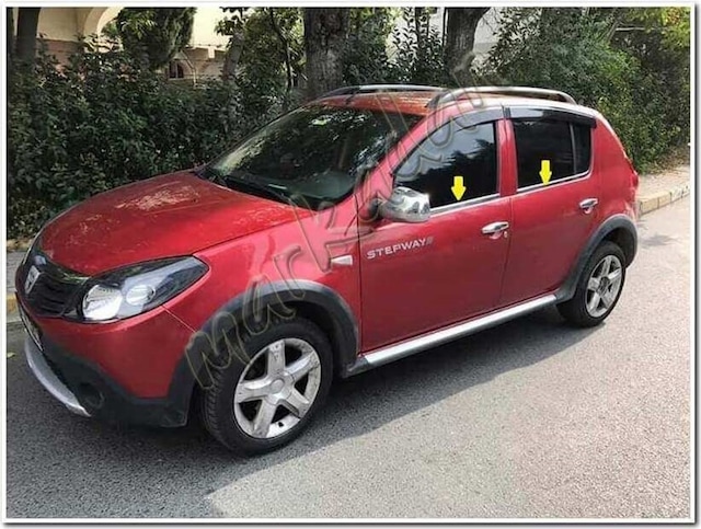 Markadan Dacia Sandero Krom Cam Çıtası 2006-2012 4 Parça Paslanma