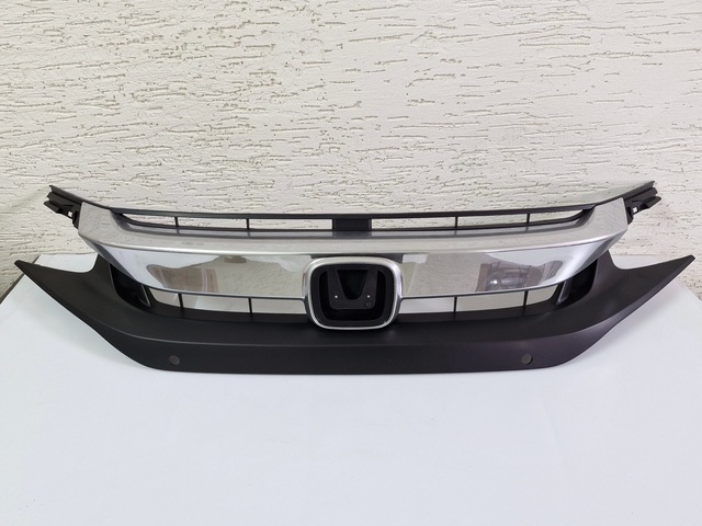 Honda Civic Fc5 Ön Panjur Sensör Delikli Krom Sıfır 2019-2021