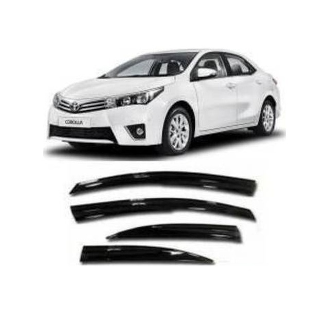 Toyota Corolla Uyumlu Cam Rüzgarlığı 2013-2018 Arası 4 Lü